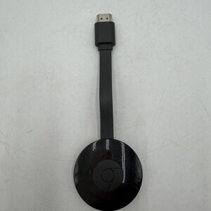 Google Chromecast Model NC2-6A5 HDMI Black 2nd Device Only